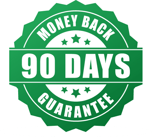 90 day guarantee badge