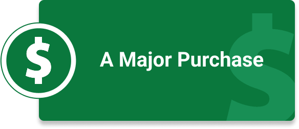 Major Purchase Green